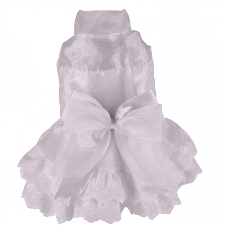 Hundebrautkleid Classic wei&Atilde;