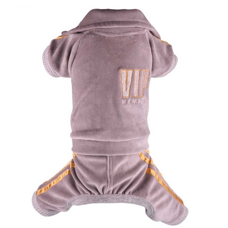 Hunde-Jogginganzug Nicki VIP grau