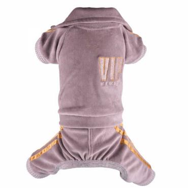 Hunde-Jogginganzug Nicki VIP grau