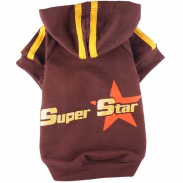 Sweatshirt f&Atilde;&frac14;r Hunde Super Star